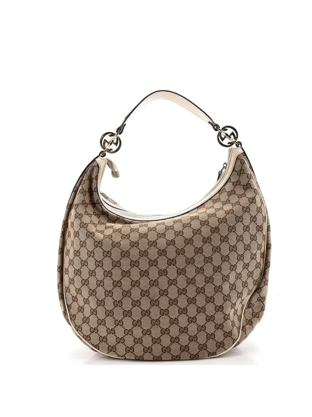 Gucci Twins Hobo Gg Canvas Large #295199G87B